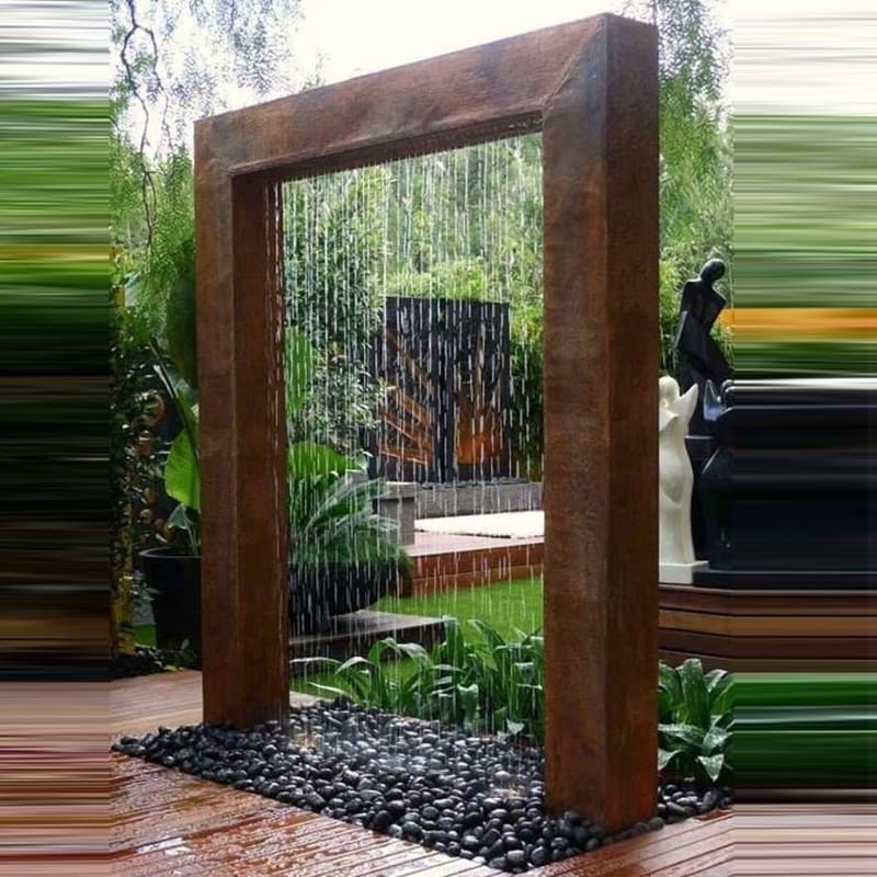 <h3>Industrial Style backyard water fountain For City Gardens </h3>
